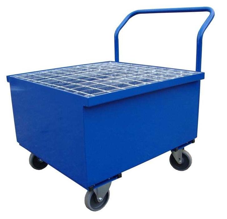 Wanna PMZ 200 L z kratownicą, rączką i kołami
