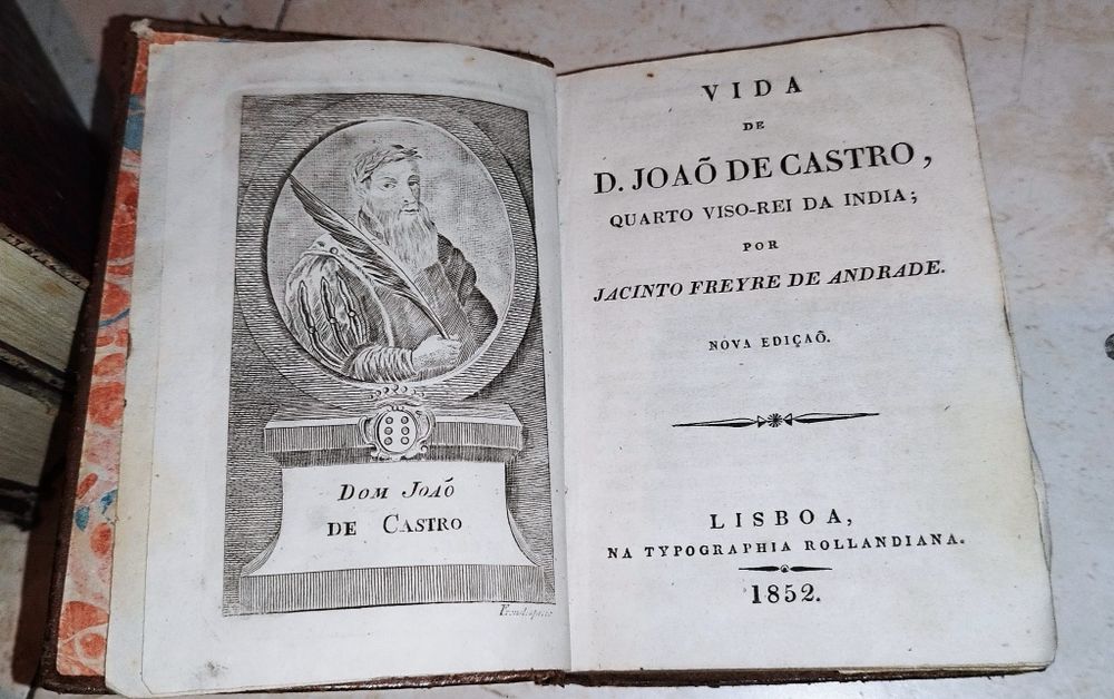 Vida De D. João De Castro Quarto Viso rei Da India 1852
Obra mantendo
