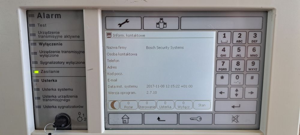 Bosch FMR-5000 - Centrala / Klawiatura wyniesiona