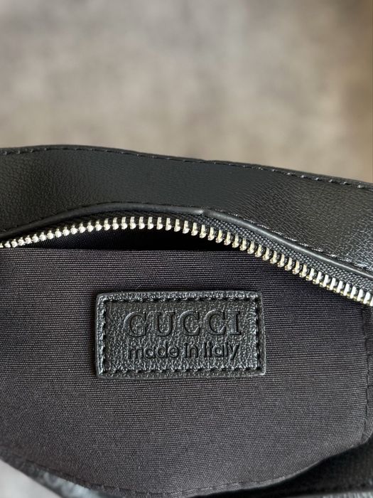 Чоловіча сумка мессенджер Gucci гуччи гучі GG ophidia чорна сіра