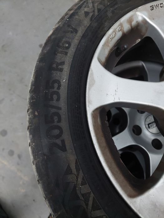 felgi alusy alu 16" 5x120 opony 205/55 23r CMS lato e87 e90 e46 e91 e8