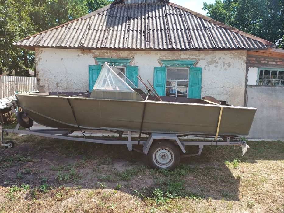 Лодка з лафетом. Прогрес4