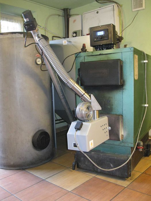 Palnik na pellet do każdego pieca