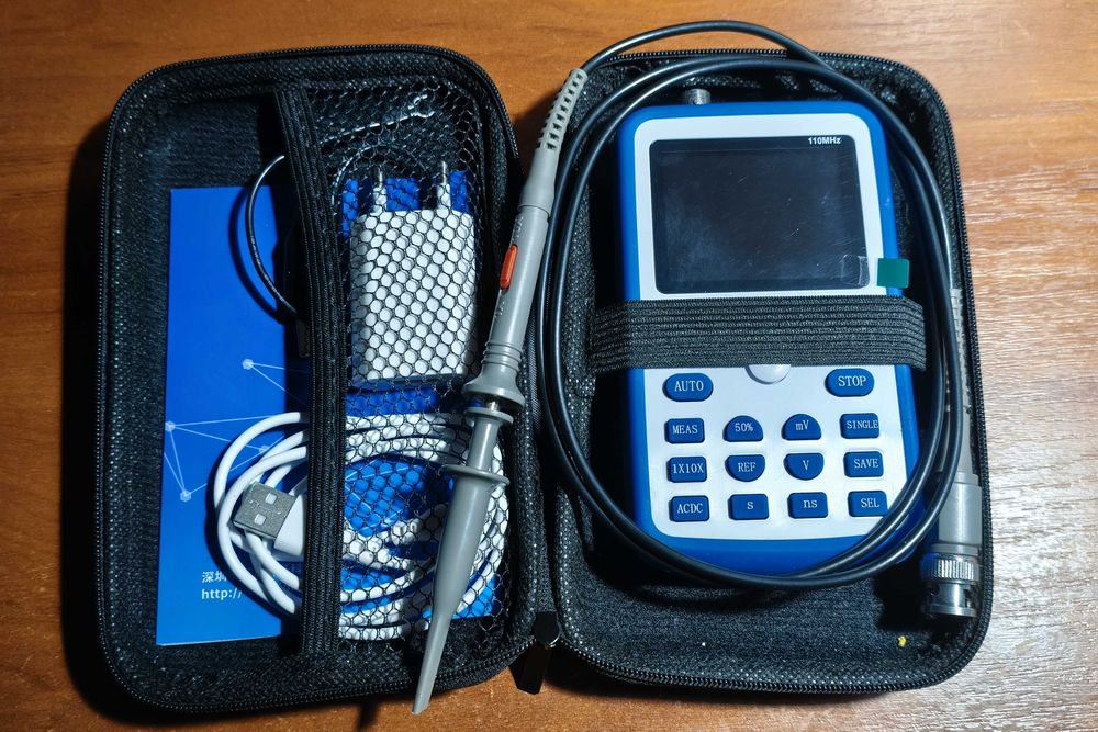 Профессиональный цифровой осциллограф FNIRSI 1C15