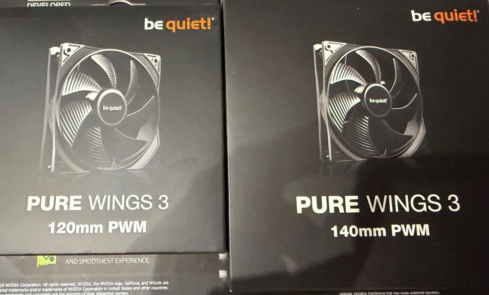 Bequite pure wings 3 120mm/140mm