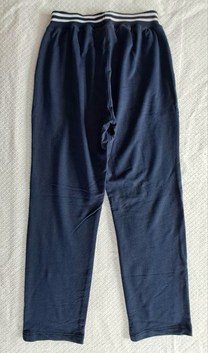 Calças desportivas com bolsos chapa, azul marinho, Tam xs ( veste M),