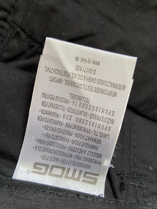 Smog L męskiw szorty chinosy krótkie spodenki czarne prążek