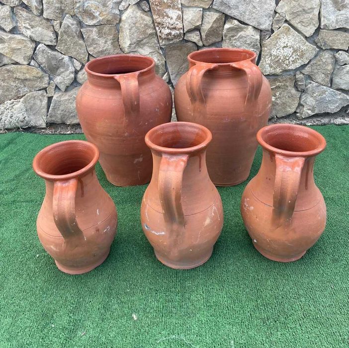 Bilhas ou vasilhas em barro tradicional