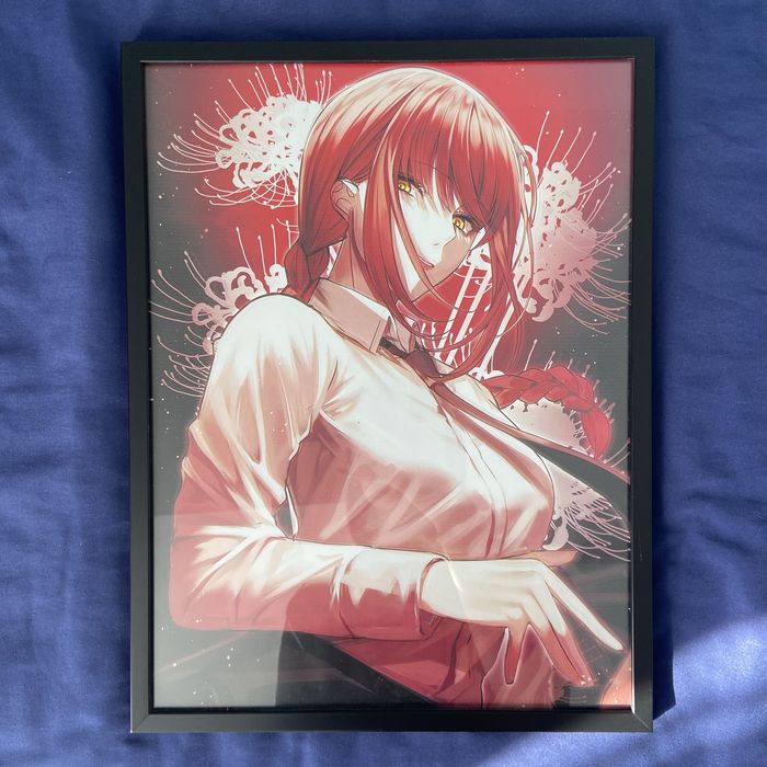 Аниме плакаты картонные/алюминиевые
