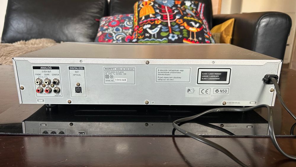 Odtwarzacz Sony SCD-XE597 SCD | CD / SACD (CD sprawne)
