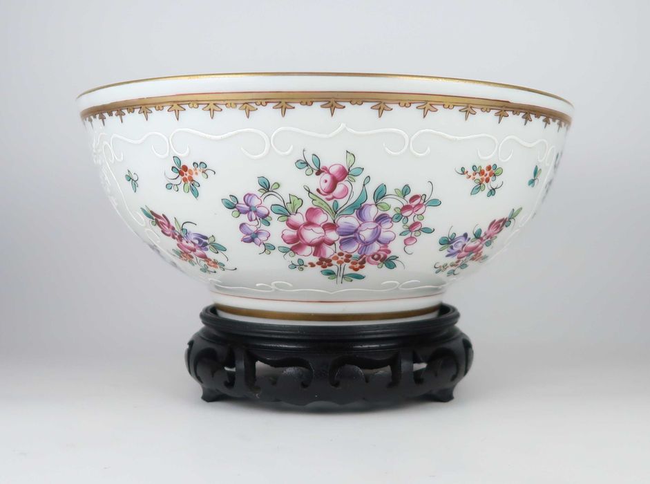 Taças em porcelana Edme Samson, CADA