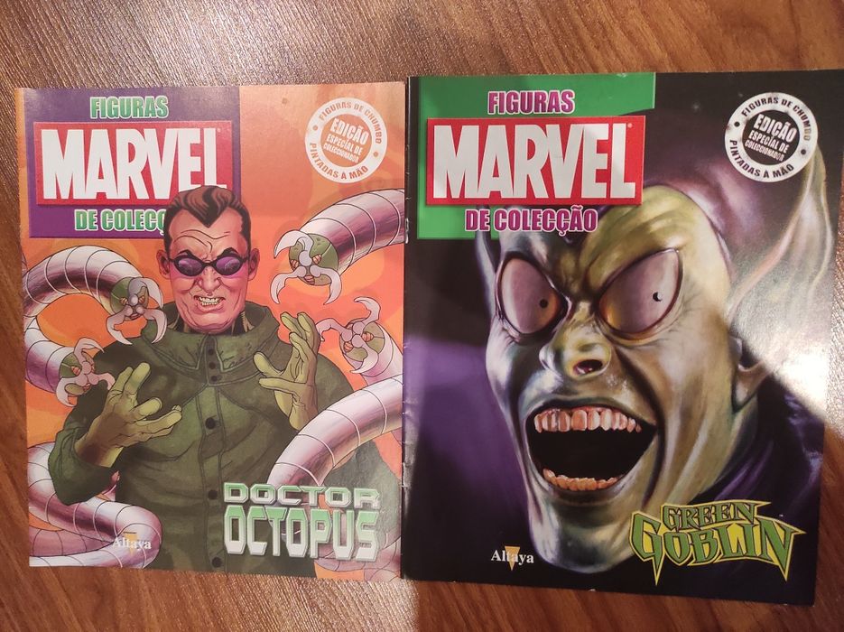 Magazines eaglemoss figuras de chumbo Marvel