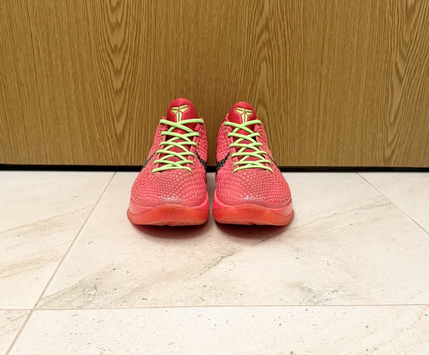 Nike Kobe 6 Protro Reverse Grinch 45 NBA Lakers Bryant
