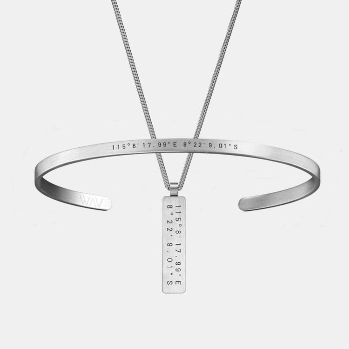 Joia - Pacote de Pulseira + Colar Personalizado