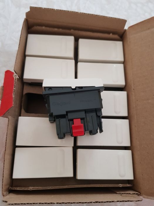 Botões de pressão Legrand modelo Mosaic