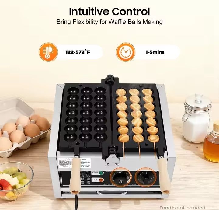 Máquina Waffle Espeto