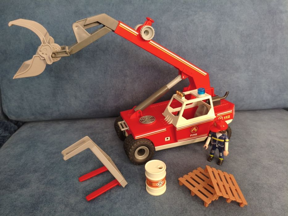 Playmobil  Podnośnik Widłowy Straży Pożarnej 9465