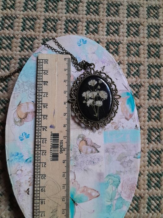 Підвіска жіноча двухстороння Квіти