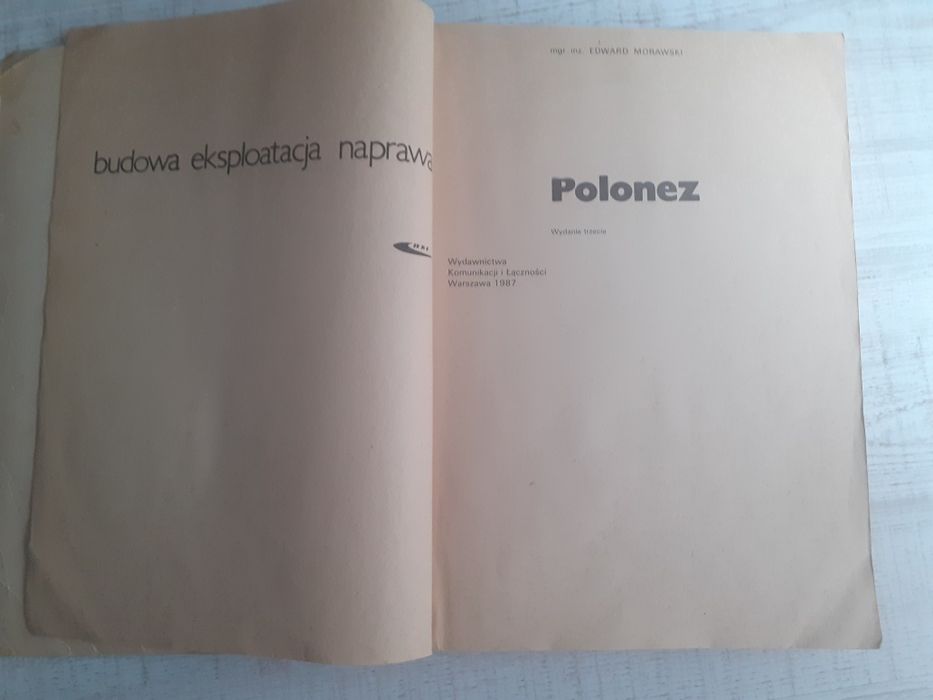 Polonez- budowa,eksploatacja,naprawa E.Morawski
