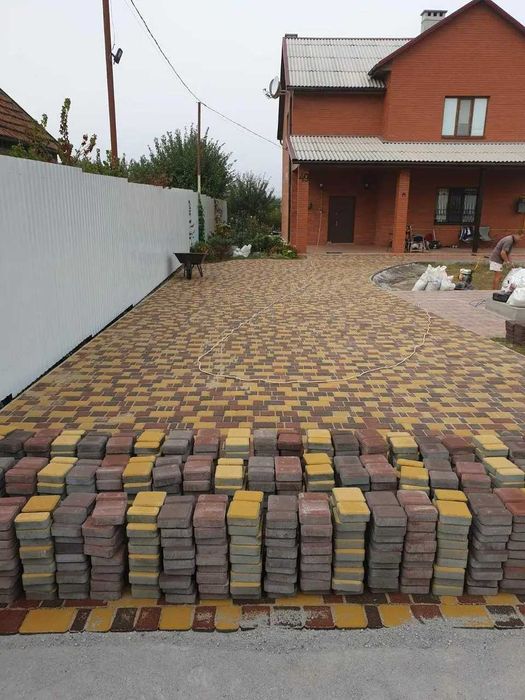 Тротуарна плитка в Одесi - Виробництво + укладання