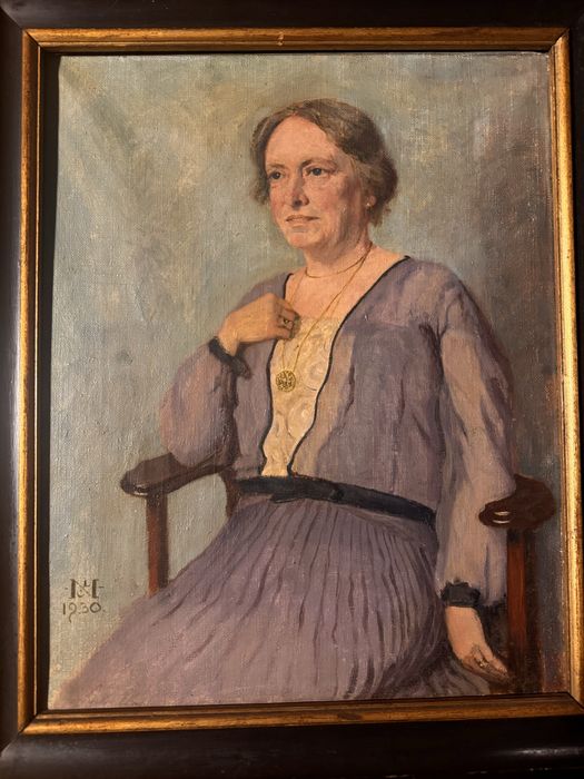 Portret Dunskiego artysty Nielsena