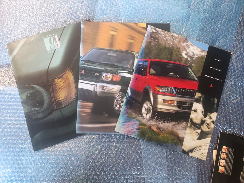 Katalogi prospekty mitsubishi Pajero montero