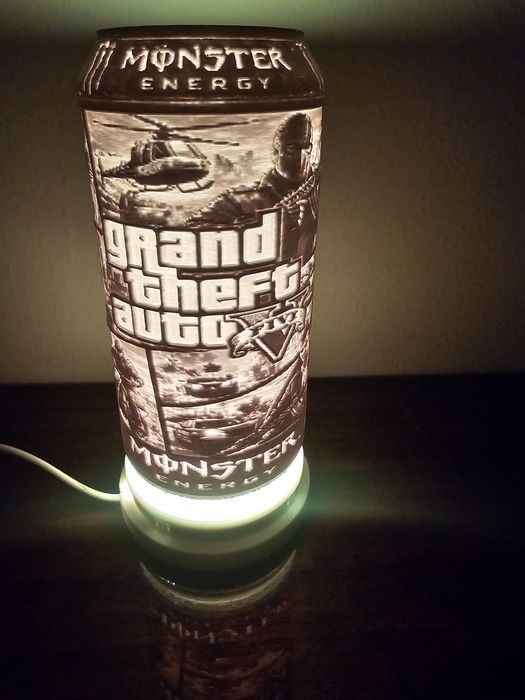 Lampada GTA V Monster Energy