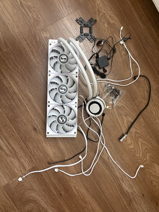 Водяне охолодження пк Lian Li Galahad AIO 360 RGB White
