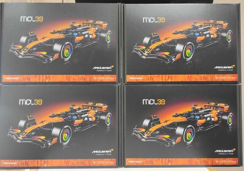 Конструктор‼️НОВИЙ‼️TECHNIC‼️В КОРОБЦІ‼️Formula F1 McLaren MCL39 F1 Формула 1 як Лего LEGO 42228 на 1675 деталей