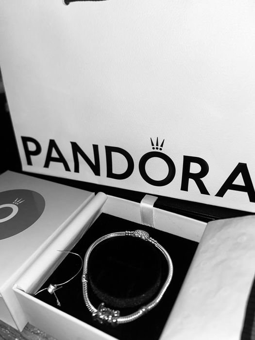Pandora браслет 18 см • Отличное состояние • Выгодная цена