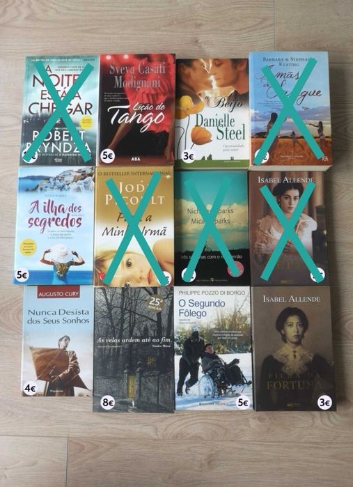 Livros Diversos-1€ a 10€ (preço individual nas fotos)