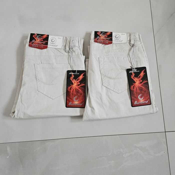 Spodnie materiałowe