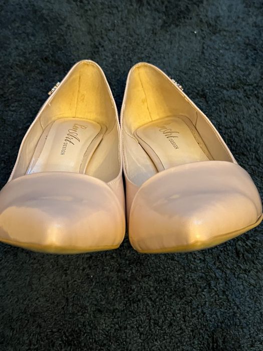 eleganckie damskie buty / NOWE / róż pudrowy roz.39