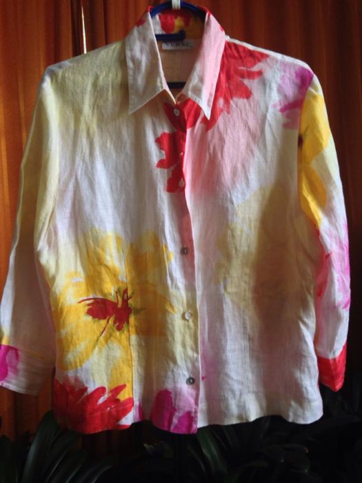 Lniana bluzka w rozm. 40