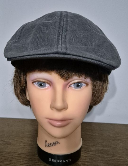 STETSON roz. 59 L bawełniany kaszkiet premium