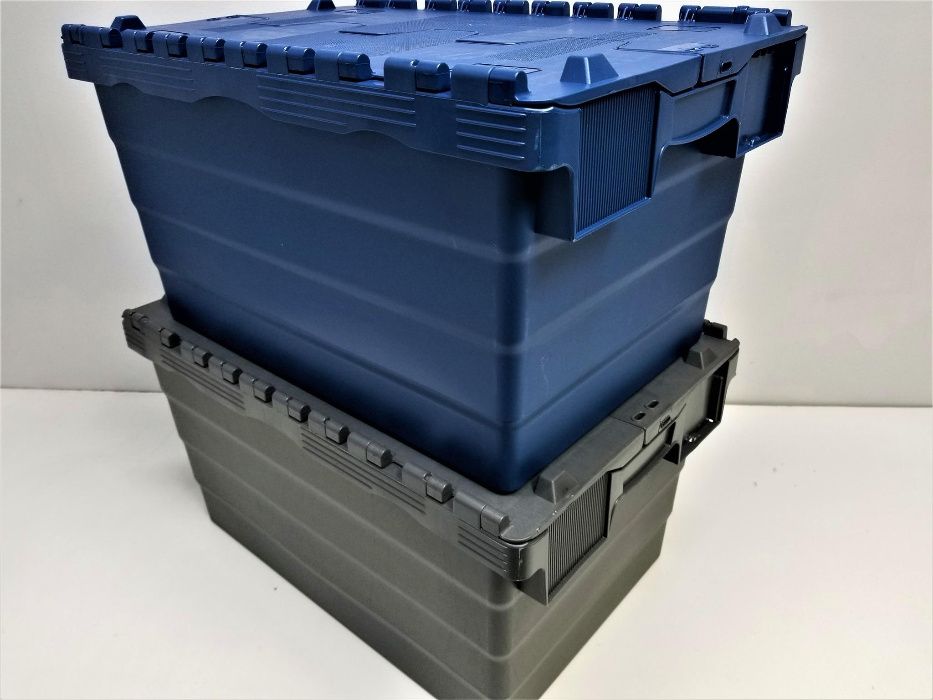 Pojemni Kurierski Magazynowy Transportowy Skrzynka Kosz-60x40x41cm.