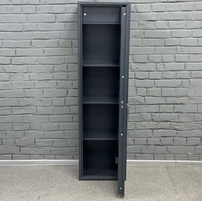 Офісний сейф для зберігання документів з касовим відділенням трейзером