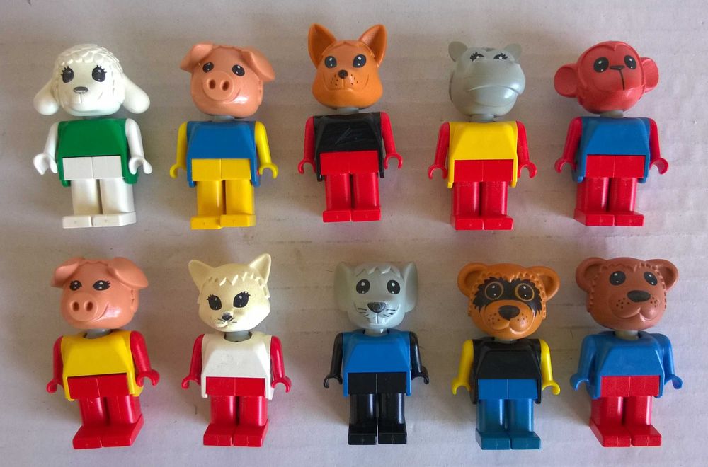 Stare Figurki Figurka Klocki Lego Fabuland