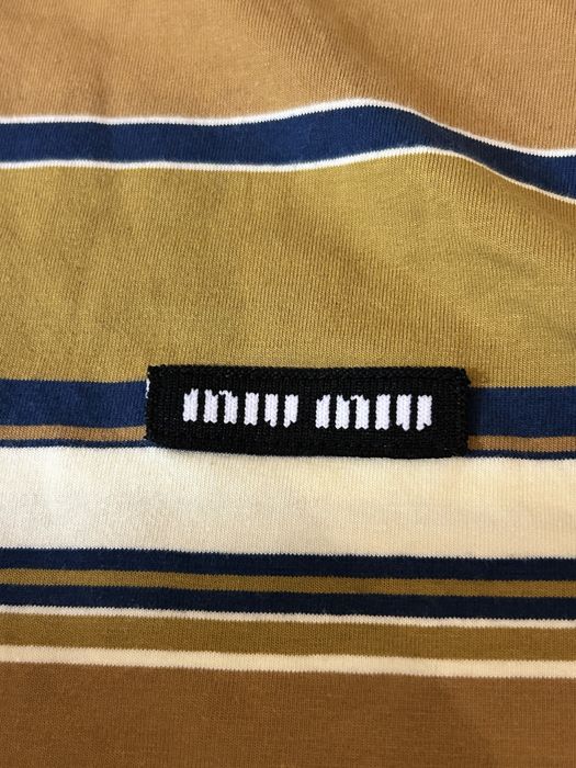 Поло лонгслів miu miu