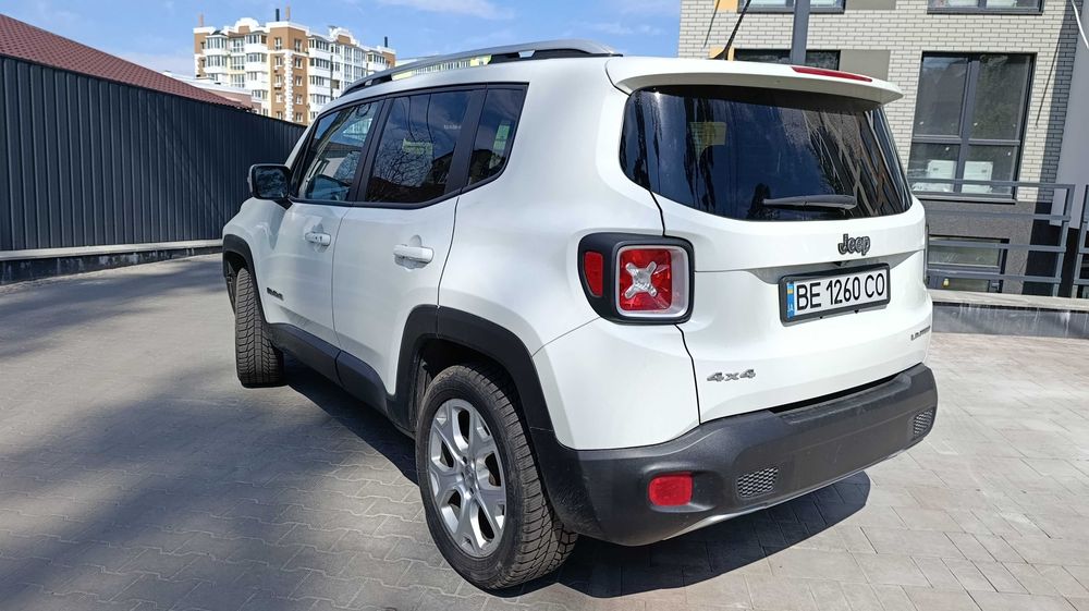 Jeep Renegade Limited 2015 | 2.4L AWD | 162 тис. км | В одних руках з 2020 року | Максимальна комплектація