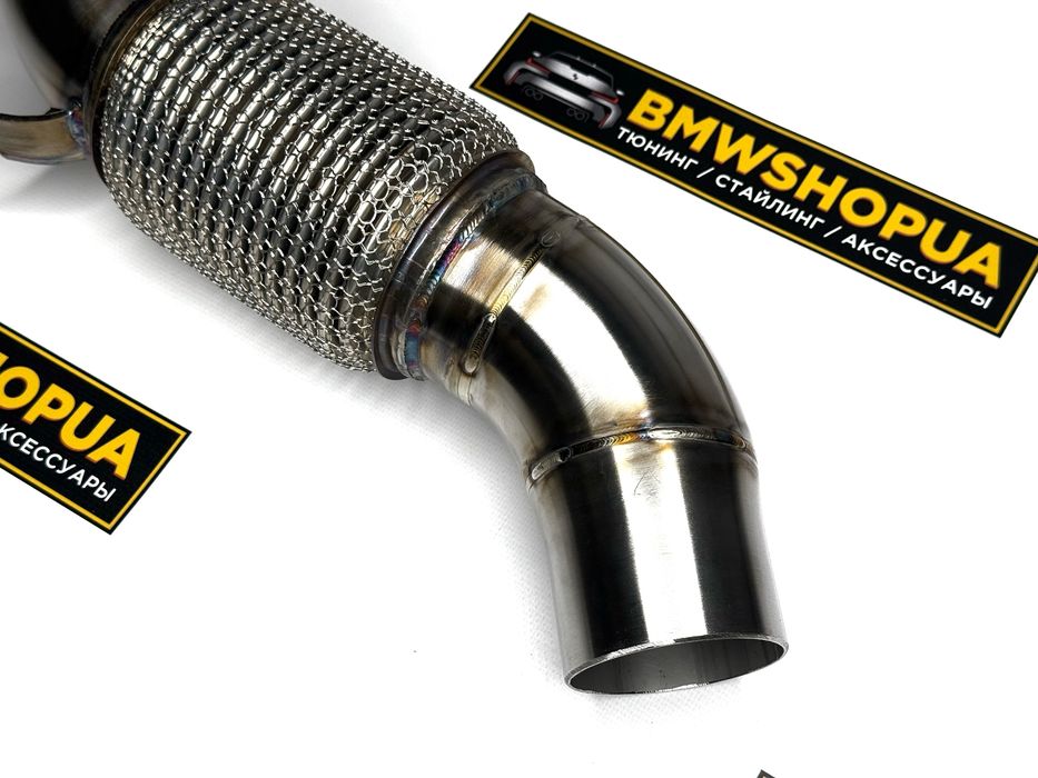 Даунпайп N57/B57 BMW F30/10/F15 G20/30/01/11 E90/60/70 30d/35d/40d/50d