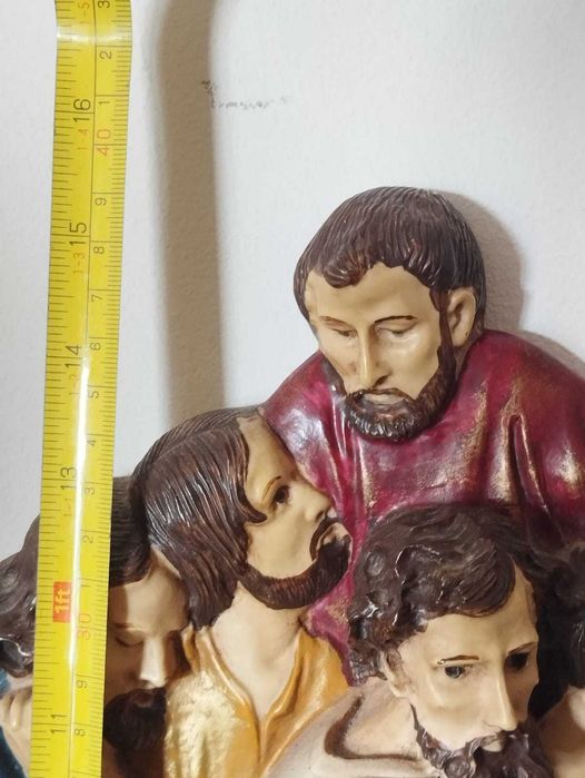 Última Ceia de Cristo - Resina / Marfinite 3D