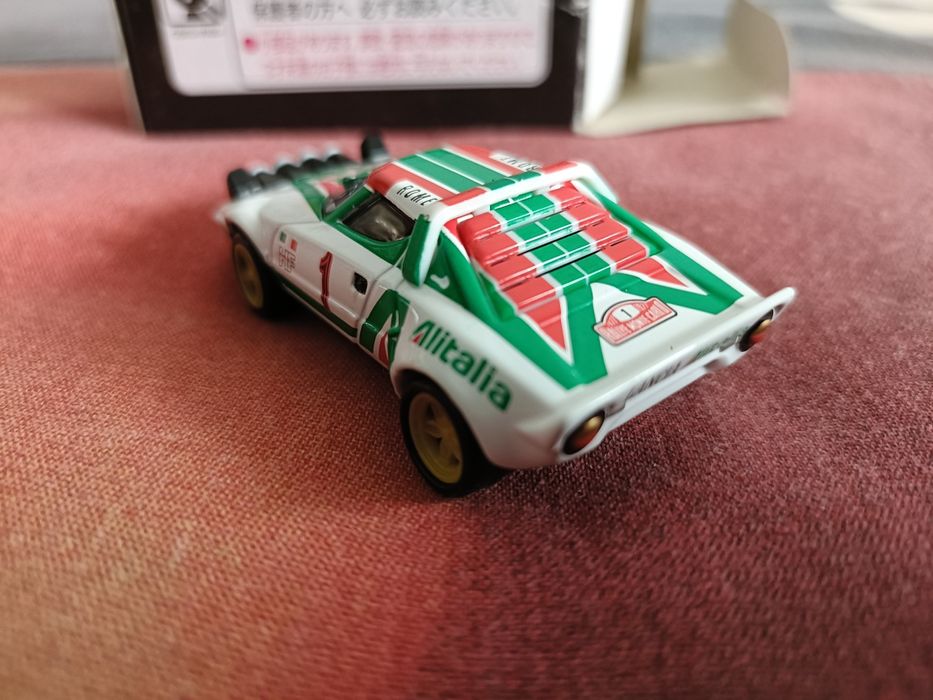 Tomica Premium Lancia Stratos HF Rally Alitalia