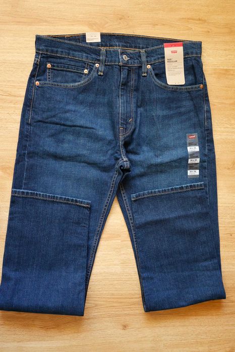 spodnie levis 505 regular rozm.34x32