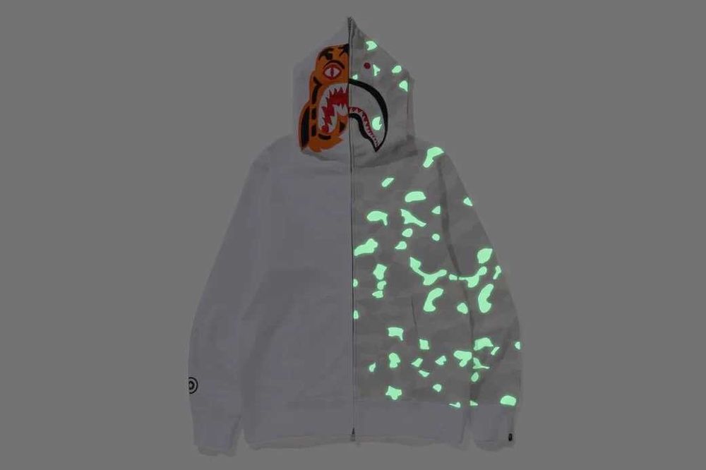 Зіп худі Bape TIGER