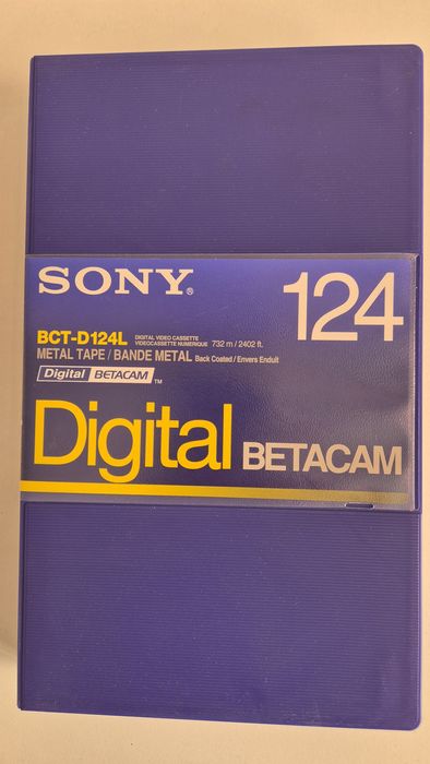 Kaseta Digital Sony 124