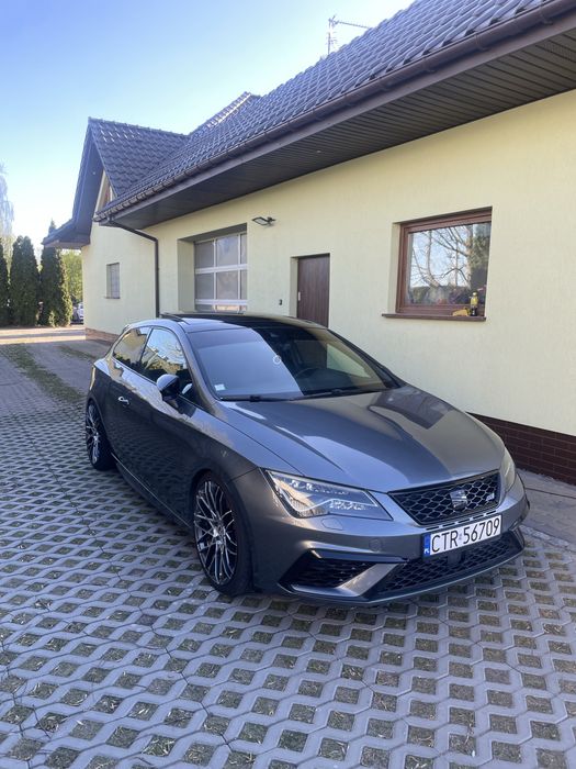 Seat Leon cupra black performance kubly wirtual beats wydech dokładki riegera