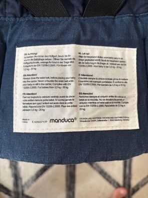 Manduca baby carrier