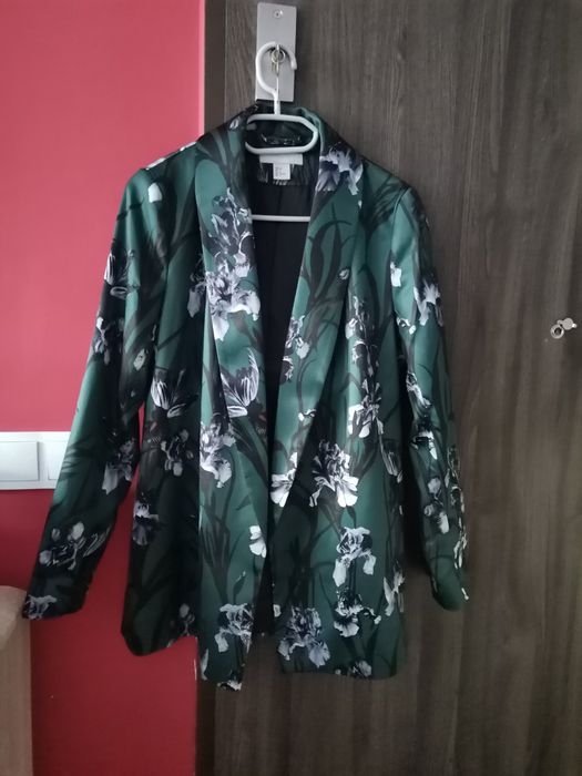 narzutka damska zielona