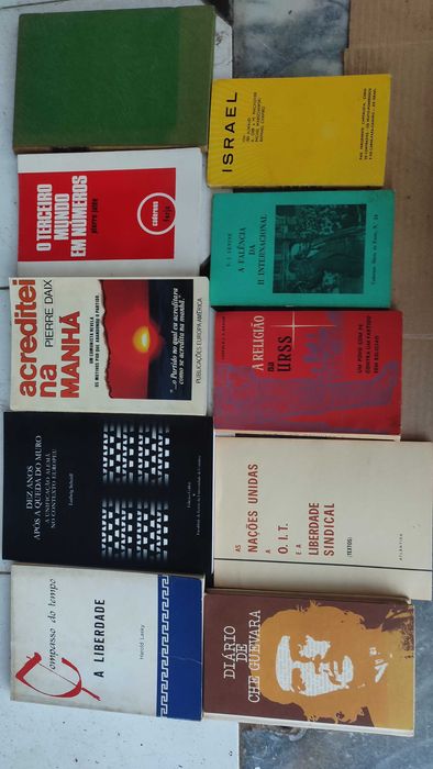 Lote 40 Livros de História e Politica Internacionais